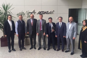 Kaymakamlık Ziyaretleri - Akümsan A.Ş. 
