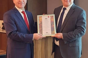 Prof.Dr. Arif Yavuz "Türkiye Ekonomisinin Dünü, Bugünü ve Gelecek Projeksiyonu ve İşverenlere Öneriler Konulu Toplantıya" Katılım