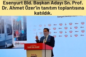 İBB Başkanı & CHP Esenyurt Belediye Başkanı Adayı Toplantısına Katılım