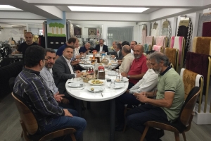 Esenyurt Kaymakamı'na Veda Yemeği Düzenledik