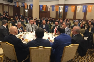 İstanbul Büyükşehir Belediye Başkan Adayı Sn.Binali Yıldırım Kahvaltısına Katılım 