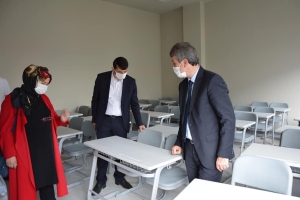 Okulumuza İl Milli Eğitim Müdürü ve Müdür Yardımcıları Ziyareti