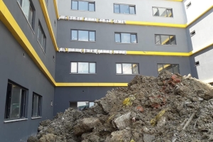 Okul İnşaatımızdan Kareler...
