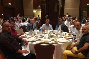 İSİFED' in düzenlemiş olduğu iftar yemeğinde buluştuk...
