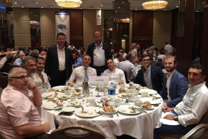 İSİFED' in düzenlemiş olduğu iftar yemeğinde buluştuk...