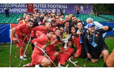  Ampute Futbol Milli Takımımızı Yürekten Kutluyoruz...