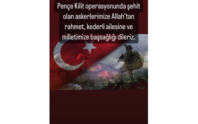 Başsağlığı Dileriz...
