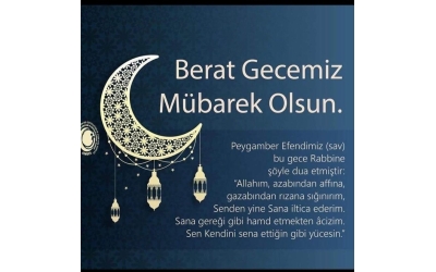 Berat Kandiliniz Mübarek Olsun...