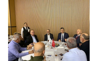 Deprem Bilinçlendirme ve Depreme Dirençli Kentler oluşturma toplantısına katılım