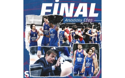 Finalde Anadolu Efes'e yürekten başarılar diliyoruz.