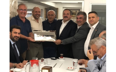 Esenyurt Kaymakamı'na Veda Yemeği Düzenledik