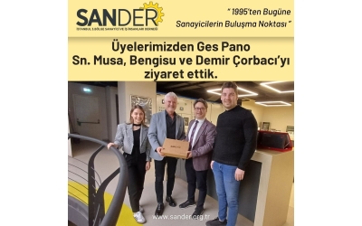 Üye Ziyareti - Musa Çorbacı & Bengisu Çorbacı & Demir Çorbacı (GPano - Ges Genel Elektrik)