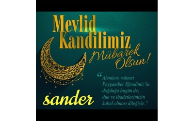 Mevlid Kandiliniz Mübarek Olsun!