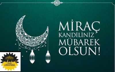Miraç Kandiliniz Mübarek Olsun...