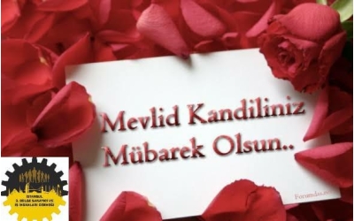 Mevlid Kandiliniz Mübarek Olsun!