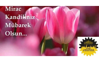 Miraç Kandiliniz Mübarek Olsun...