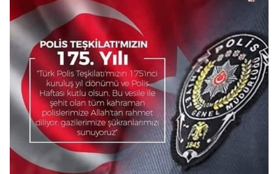 Polis Haftası Kutlu Olsun