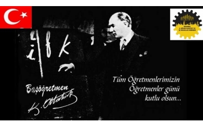24 Kasım Öğretmenler Günü Kutlu Olsun!