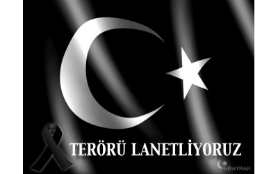 Terörü Lanetliyoruz!