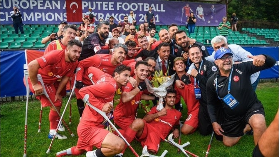  Ampute Futbol Milli Takımımızı Yürekten Kutluyoruz...