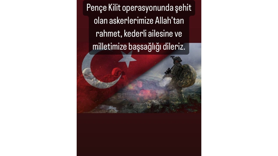 Başsağlığı Dileriz...