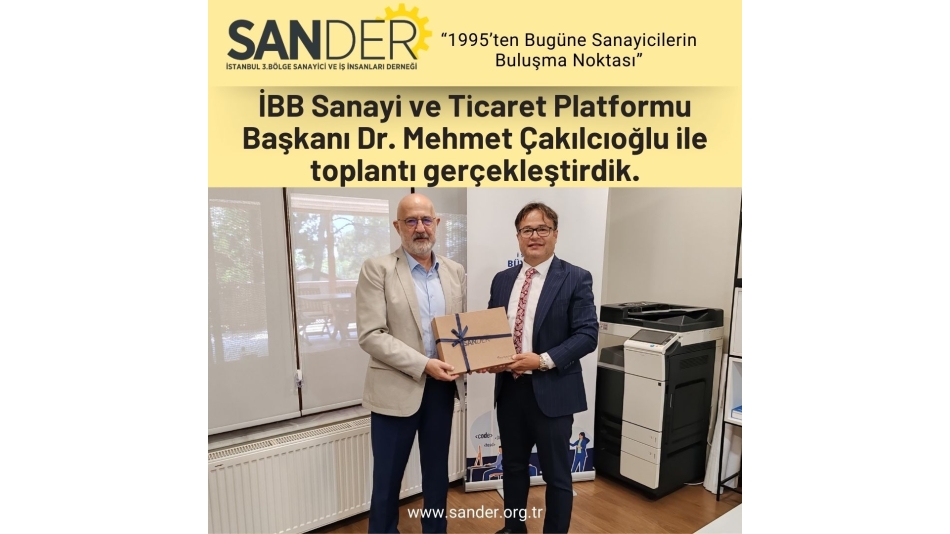 İBB Sanayi ve Ticaret Platformu Toplantısı