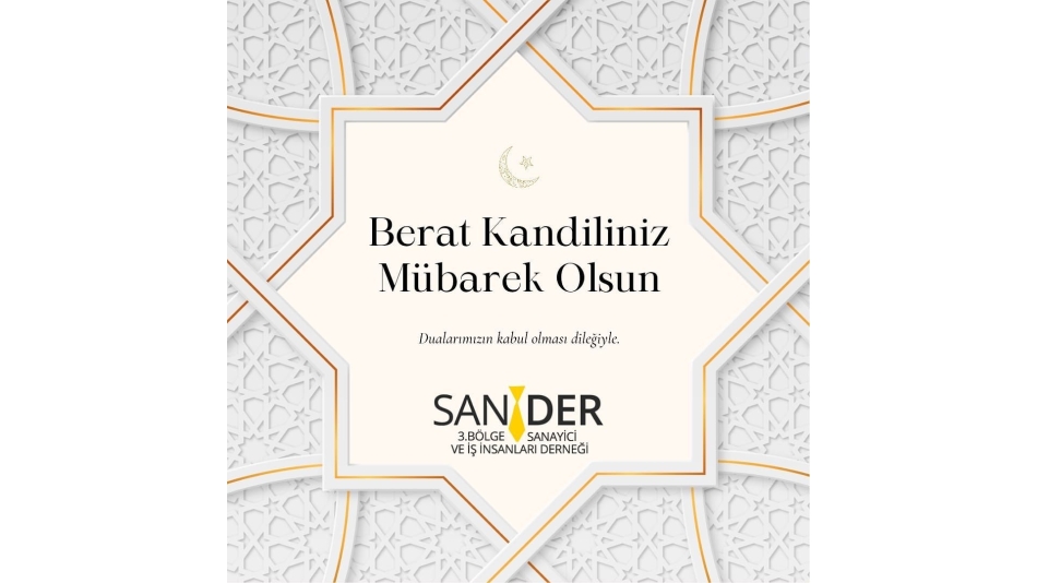 Berat Kandiliniz Mübarek Olsun...