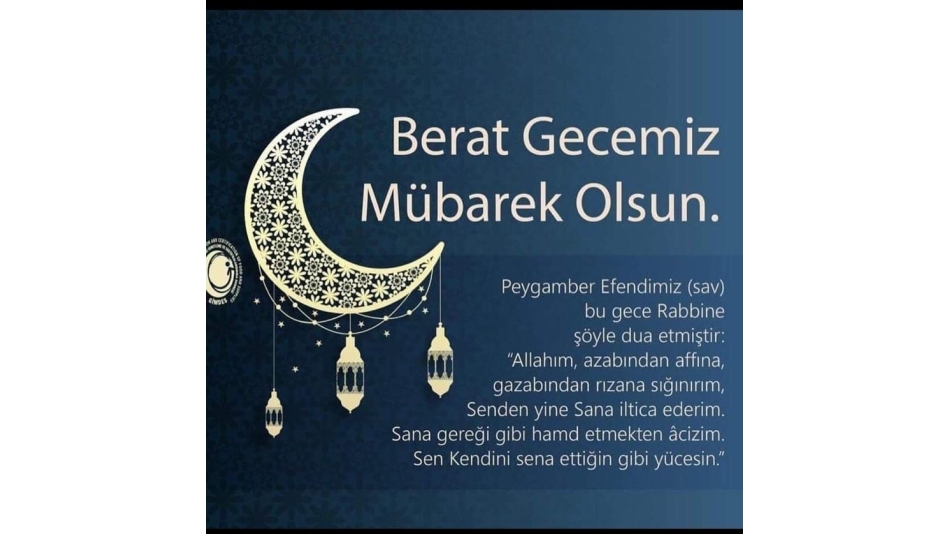 Berat Kandiliniz Mübarek Olsun...