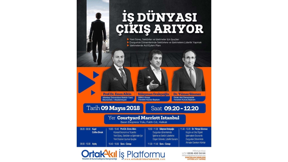 "İş Dünyası Çıkış Arıyor" Toplantısı