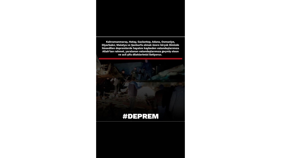 6 Şubat Depremi...