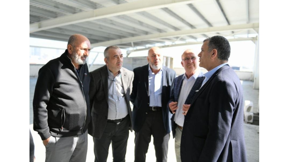 Esenyurt Belediye Başkanlığı ile Okul İnşaatı inceleme ziyareti 