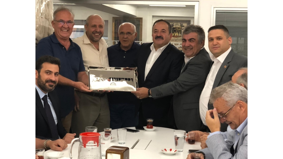 Esenyurt Kaymakamı'na Veda Yemeği Düzenledik
