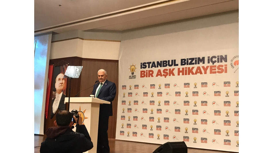İstanbul Büyükşehir Belediye Başkan Adayı Sn.Binali Yıldırım Kahvaltısına Katılım 