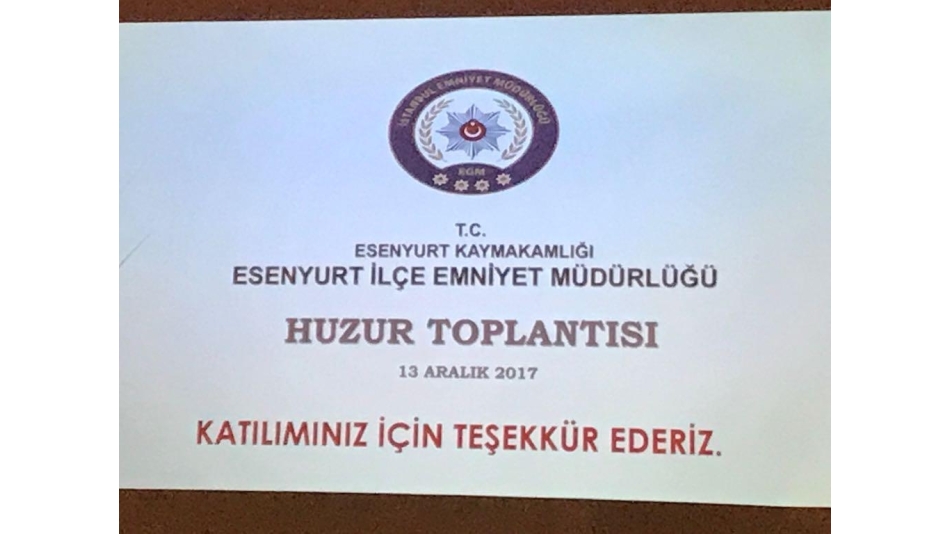 "Huzur Toplantısı" Katılımı