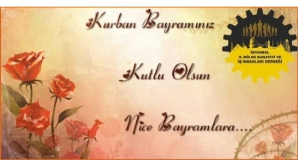 Kurban Bayramınız Kutlu Olsun...