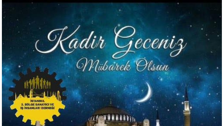 Kadir Geceniz Mübarek Olsun!