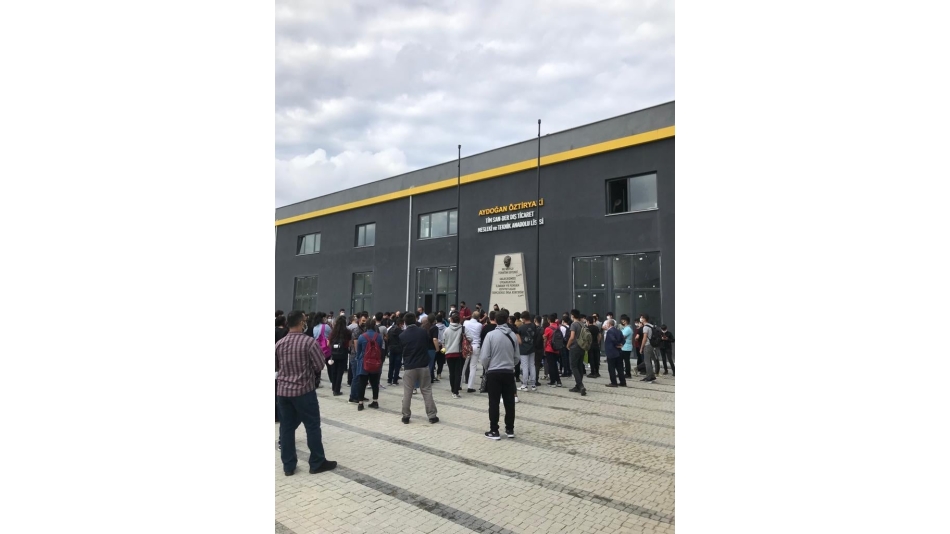 Aydoğan Öztiryaki-TİM-SANDER Dış Ticaret Mesleki Ve Teknik Anadolu Lisesi Ziyareti