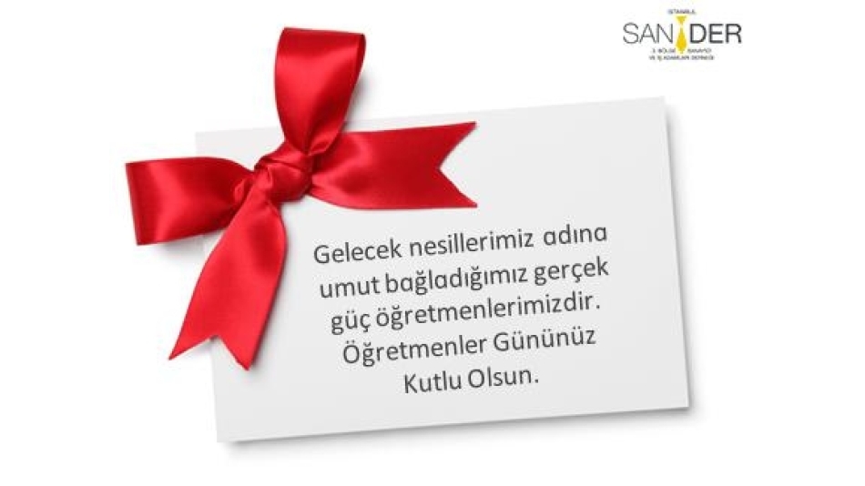 24 Kasım Öğretmenler Günü Kutlu Olsun...