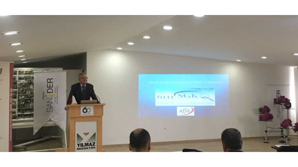 "SGK Teşvikleri" konulu bilgilendirme toplantısı