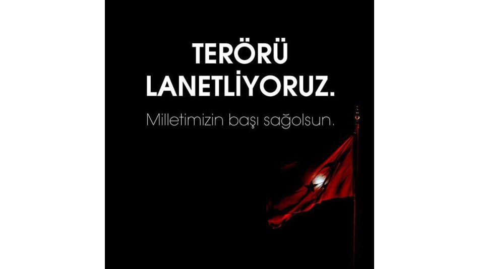Terörü Lanetliyoruz...