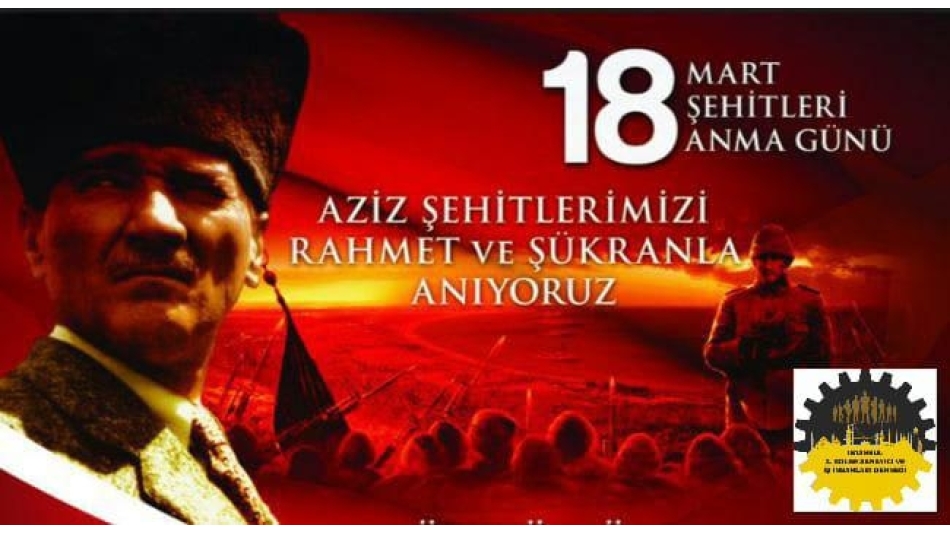 18 Mart Çanakkale Zaferi Kutlu Olsun...